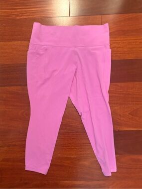 Athleta Magenta/Pink High-Rise Leggings